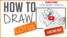how to draw simple lotus flower easy step by step in hindi very easy drawing drawing for kids