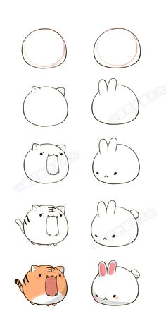 how to draw kawaii tiger bunny