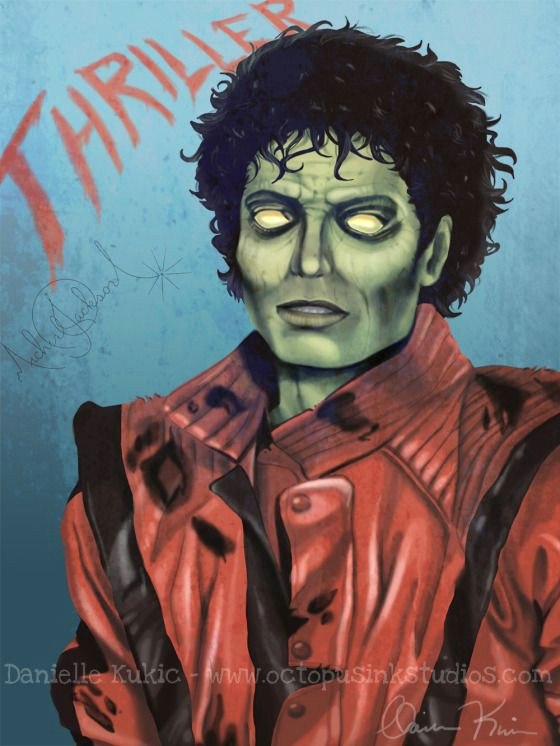 thriller zombies drawings michael jackson thriller octopus ink studios