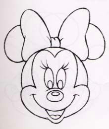 how to draw mini mouse minniem com how to draw minnie drawing
