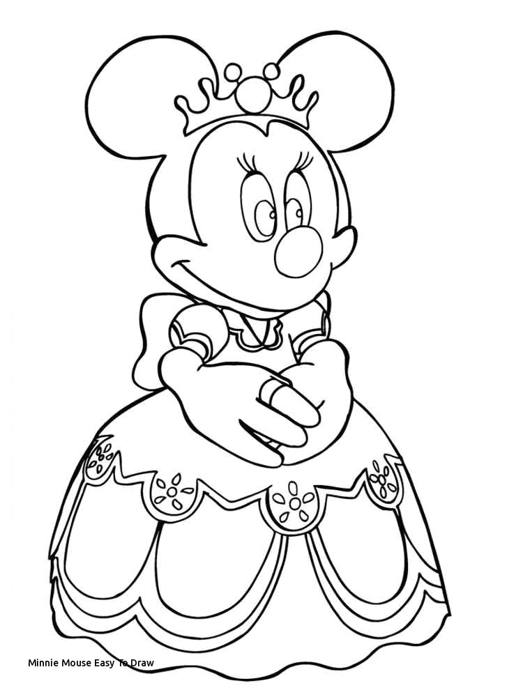 minnie mouse easy to draw minnie mouse coloring pages elegant printable fresh s s media cache of