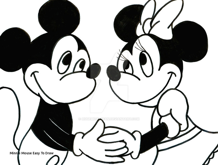 minnie mouse easy to draw mickey mouse easy drawing at getdrawings of minnie mouse easy to