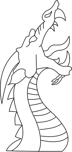 image result for dragon head drawing