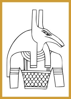 how to draw all the different egyptian gods egypt crafts ancient art ancient egypt
