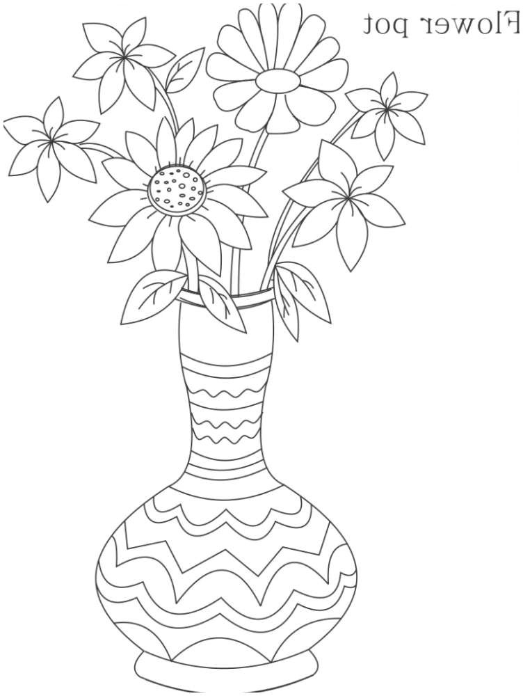 vases sketch flower vase i 0d simple flower drawings