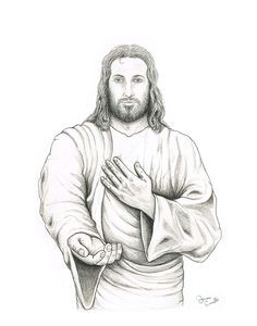 this new drawing of jesus christ was created with charcoal on strathmore paper description from