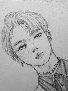 jimin is beautiful no matter how he is portrayed jimin fanart kpop fanart sketches