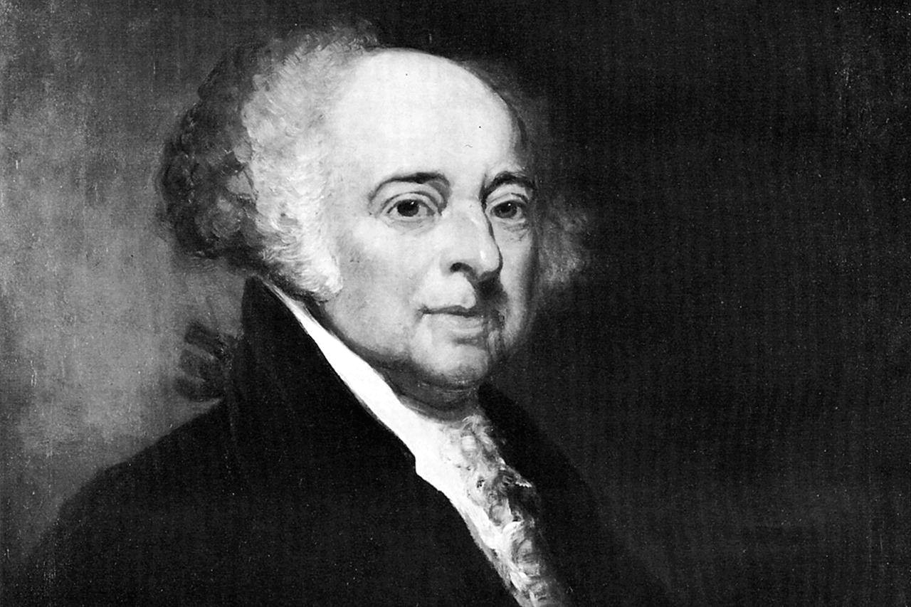 john adams second president of the united states 20th century adams