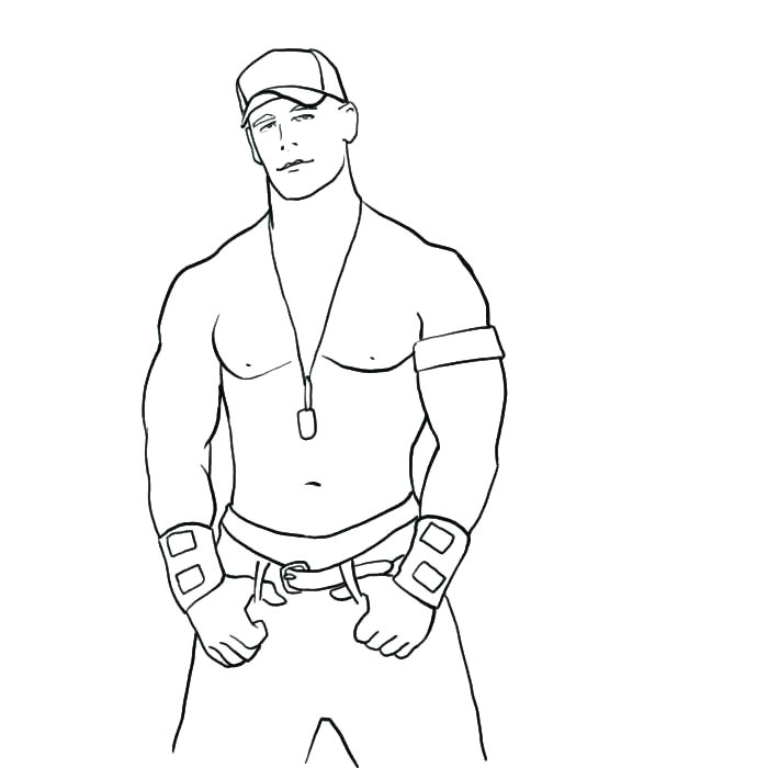 700x700 john cena coloring pages printable john coloring pages printable john cena sketch