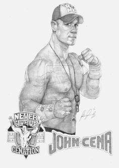 john cena 2012 by lucas 21 on deviantart wwe traditional pencil art wwe