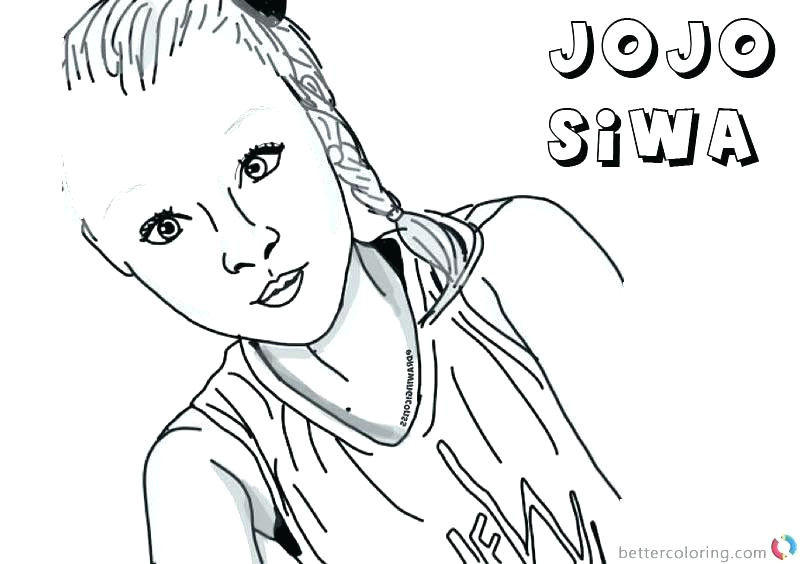 edge jojo siwa coloring pages bows free printa 1194