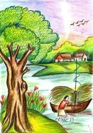 image result for scenery sketching oil pastel drawings easy easy drawings love drawings