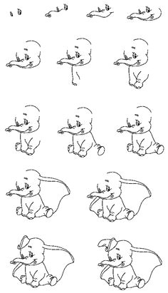 how to draw elephant lots of step by step drawings drawing lessons drawing techniques