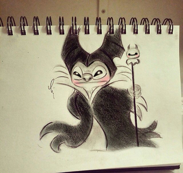 maleficent stitch maleficent drawing lilo and stitch cute easy drawings disney drawings