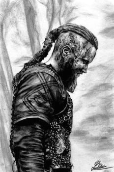 how to draw ragnar lothbrok from vikings wikinger runen skizzen zeichnungen wikinger haare