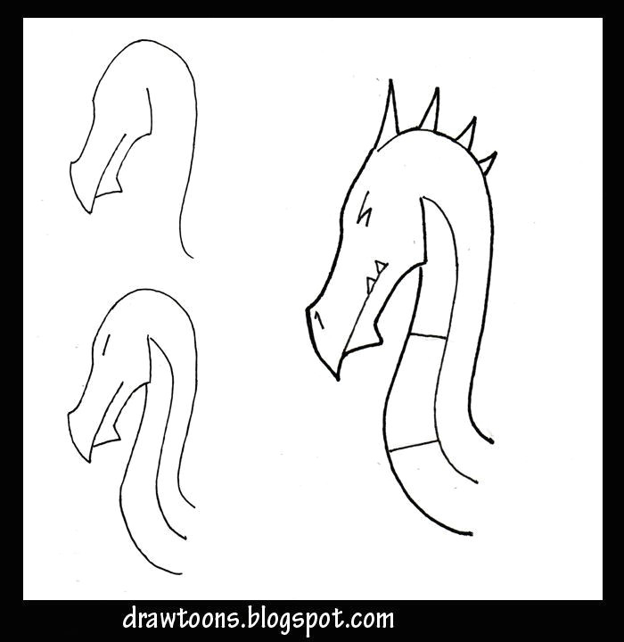 image result for viking dragon head template
