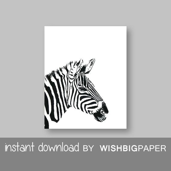 zebra wall art print instant download black white zebra wall art simple zebra wall art simple zebra print minimalist art