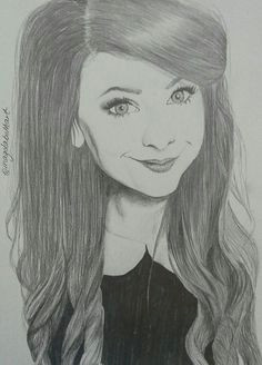 my drawing of zoella