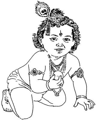 gallery for gt radha krishna drawing for kids