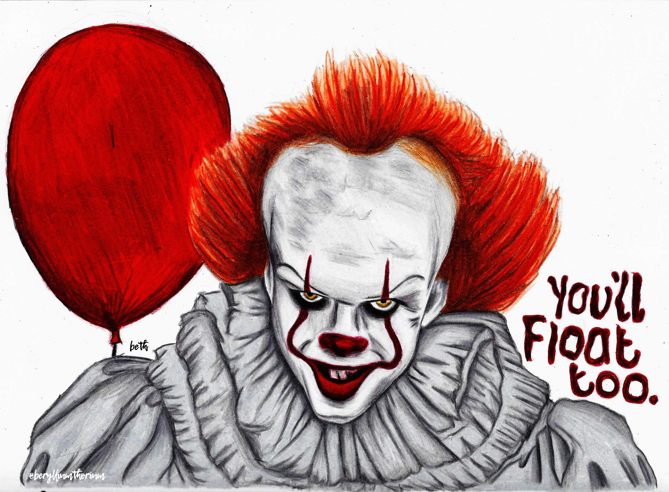 pennywise drawing