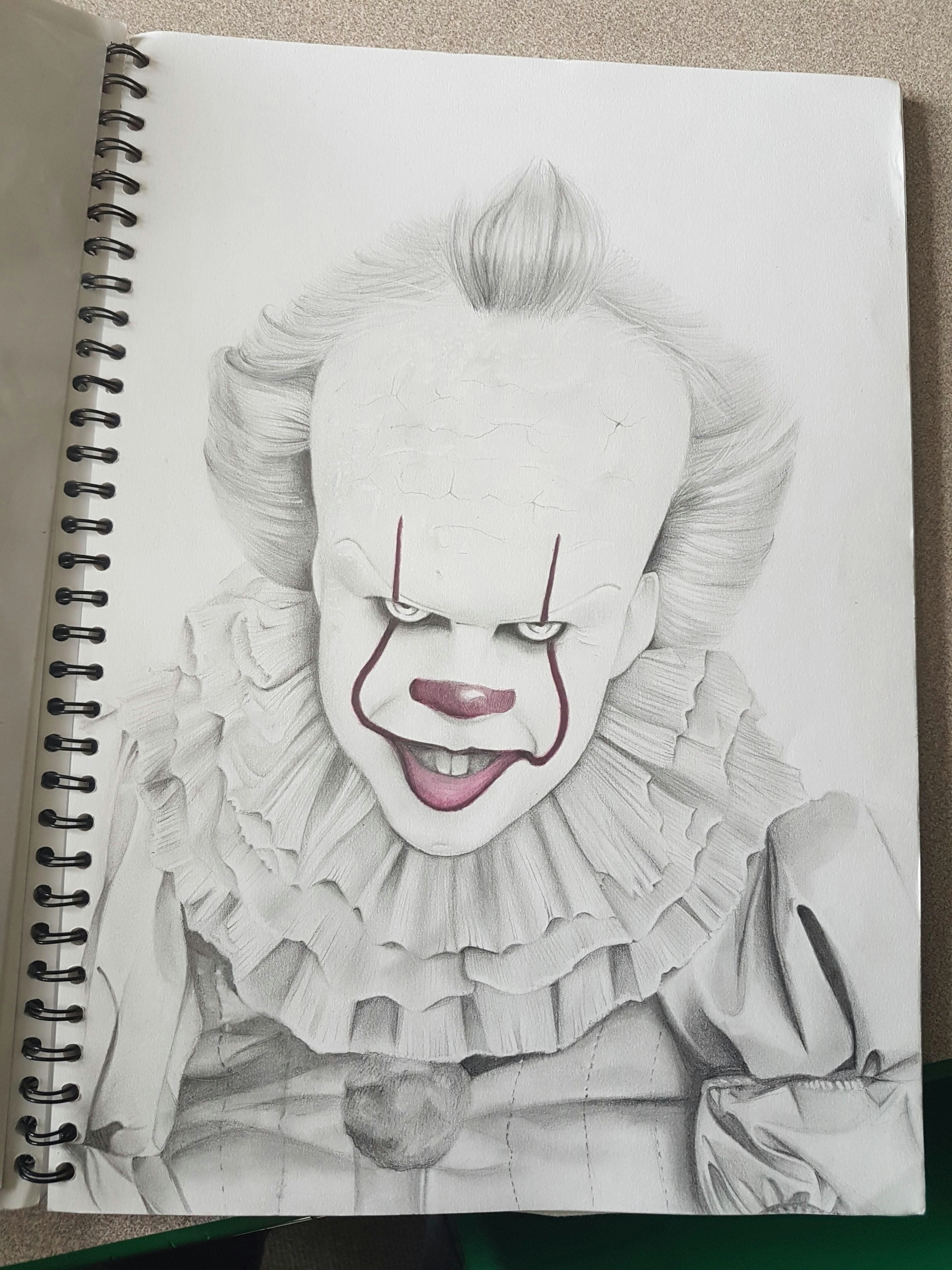 pennywise george young pencil 2017 visit http www omnipopmag com