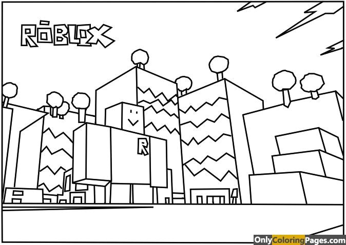 Easy Drawings Roblox Roblox Printable Roblox Coloring Pages Free Printable Online