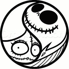 yin yang a colorful drawings easy drawings online drawing jack and sally soul tattoo