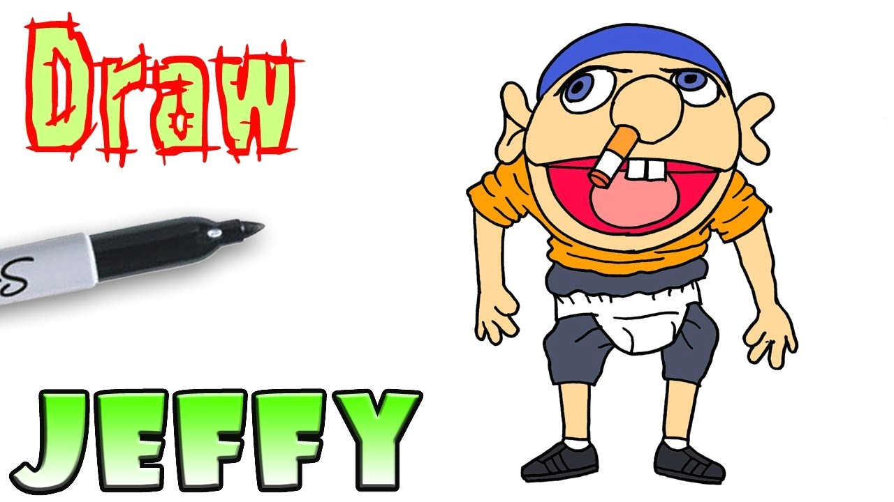 how to draw jeffy super mario logan youtube jpg 1280x720 drawing jeffy youtube