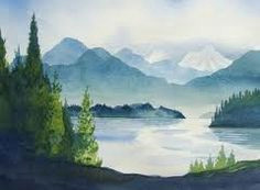 aquarelle water color painting landscape water color painting easy landscape watercolour landscape drawing