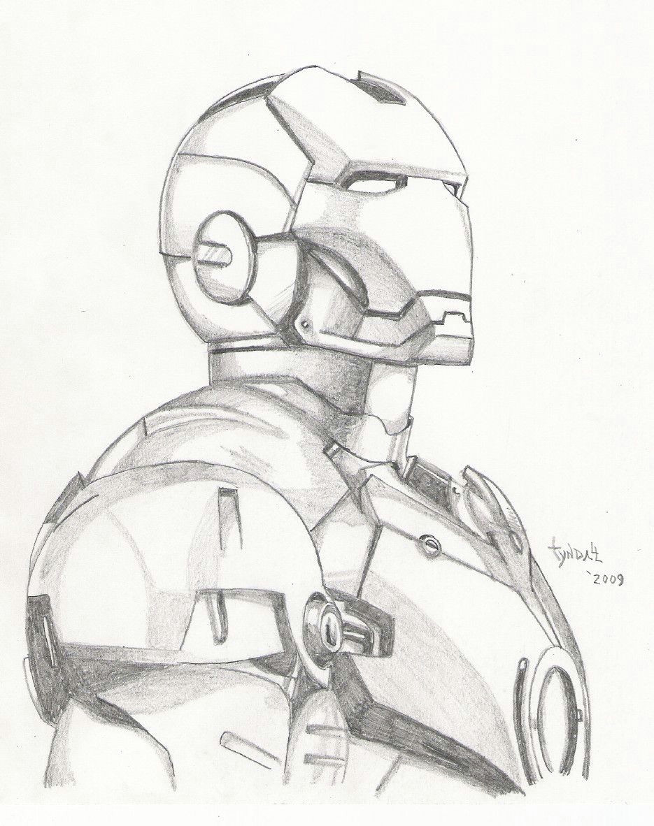 iron man sketch by tyndallsquest deviantart com on deviantart super hero drawing