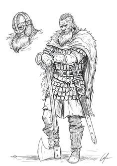 how to draw a viking easy to follow step by step tutorial