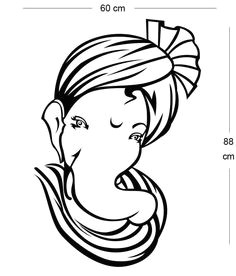 simple ganesh line drawings google search