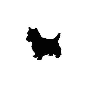 free svg file download yorkie dog silhouette
