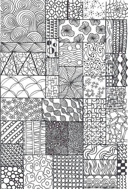 zentangle sampler mas