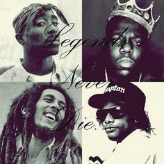 bob marley biggie smalls eazy e and 2pac biggie smalls