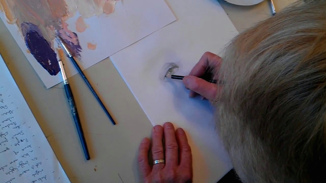 draw the human eye in one minute with bill mcswain