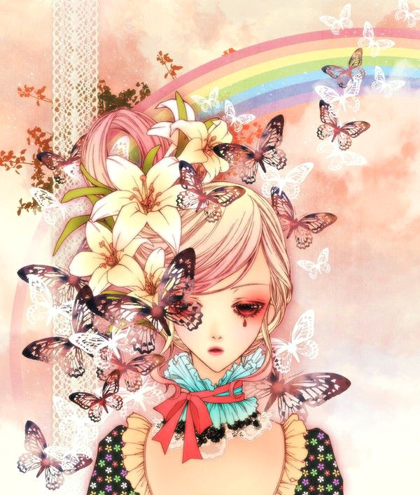 art anime and drawing image on we heart it