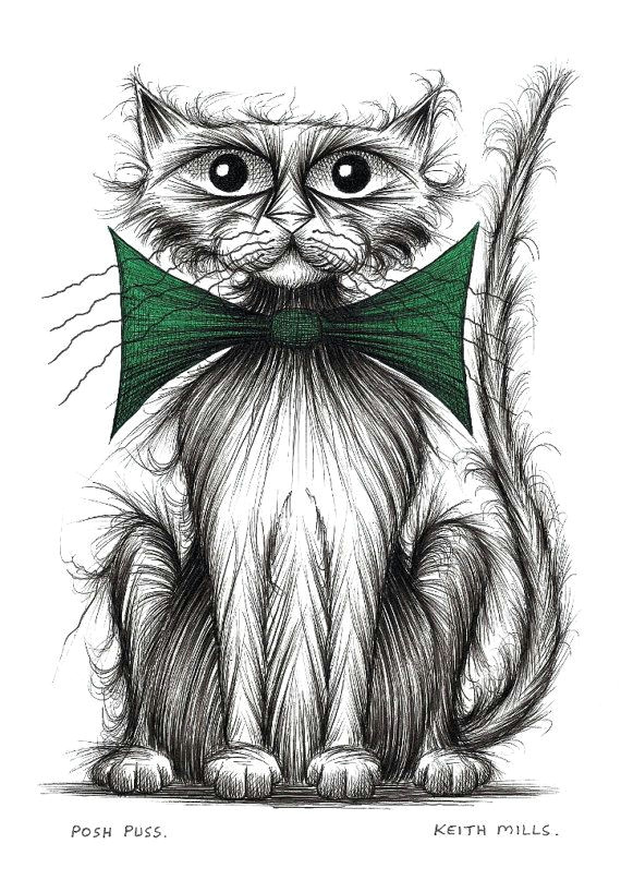 posh puss print download on etsy 5 16 funny animal pictures funny animals cute