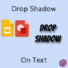 create a drop shadow on text in google slides and drawings you can now add a