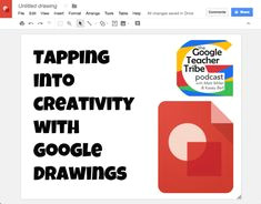 google drawings is like a blank slate it s a simple digital sheet of paper just