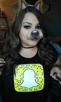 items similar to snapchat dog filter instant download on etsy