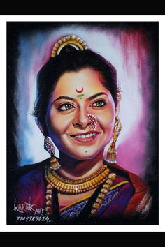 sonali kulkarni poster rangoli art by kartik khadatkar k k from wardha maharashtra