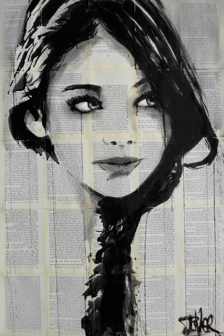 baby blue drawing by loui jover