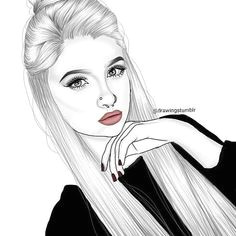 Girl Drawing Tumblr Easy 68 Best Tumblr Outline Drawings Images Tumblr Art Tumblr Drawings