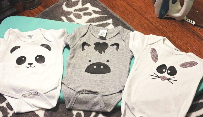 emily here to share with you five of my favorite baby onesies made with the silhouette cameoa i myself am expecting my first child in august it s a