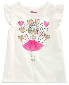 epic threads little girls t shirt created for macy s kids shirts tees macy s