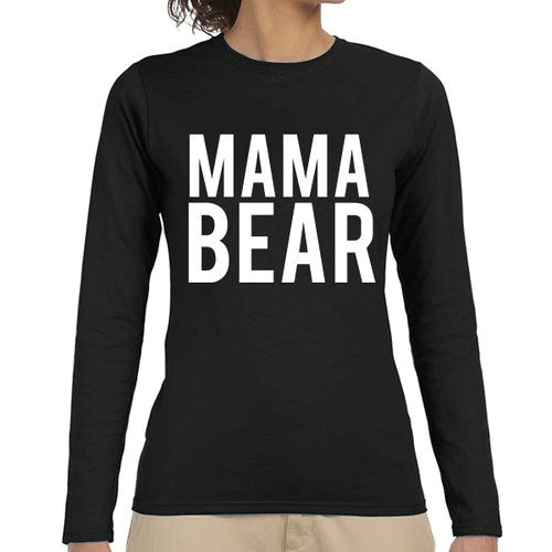 mama bear quote slogan illustration personalised unisex tumblr blog fashion long sleeve drawing