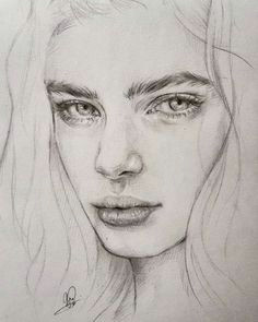 Girl Jawline Drawing | jf-studios