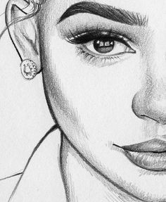 half faced women half face drawing drawing women face drawings of girls faces jawline