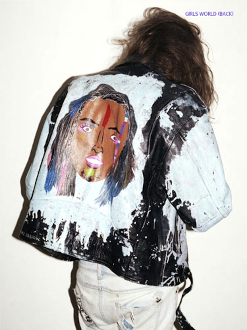 outsapop trashion diy fashion by outi pyy bad ass painted leather jackets